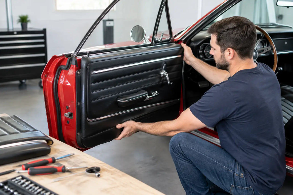 How to Replace Classic Car Door Panels Right