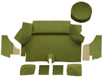 1969-1970 Ford Mustang Fastback Trunk Kit with Boards Trunk Mat Nylon