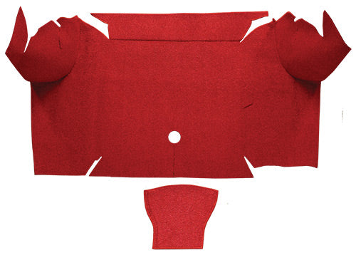 1967-1968 Ford Mustang Convertible Trunk Kit Floor Only Trunk Mat Nylon
