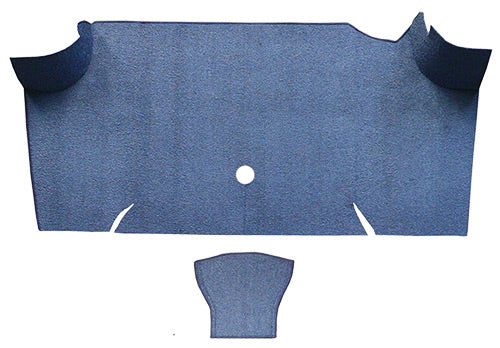 1967-1968 Ford Mustang Fastback Trunk Kit Floor Only Trunk Mat Nylon