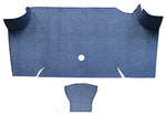 1967-1968 Ford Mustang Fastback Trunk Kit Floor Only Trunk Mat Nylon