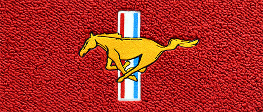 1964-1968 Ford Mustang Floor Mat 4pc Loop - Fits all Models