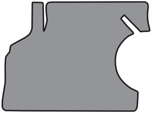 1969-1970 Ford Mustang Fastback Trunk Mat TM Vinyl