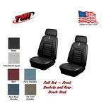 1968 Camaro Convertible Front/Rear DELUXE Seat Upholstery w/Headrests Any Color