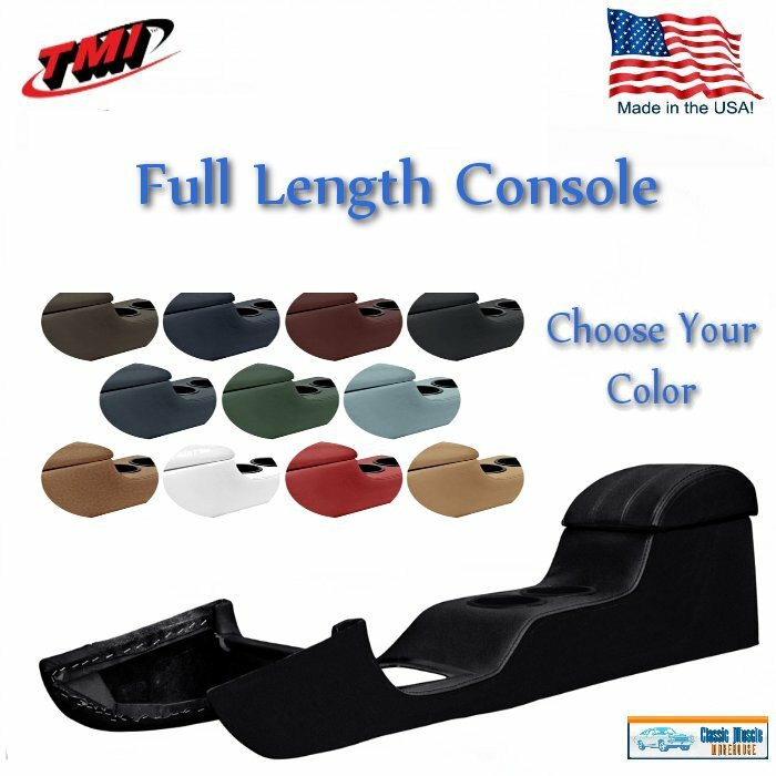 Full Length Console for 1969-70 Mustang Convertible In Your Choice of Color