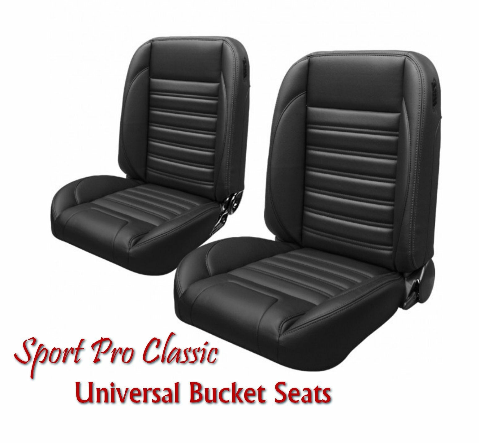 Sport Pro Classic - Complete Bucket Seat Set w/Brackets for 1960-72 C-Series
