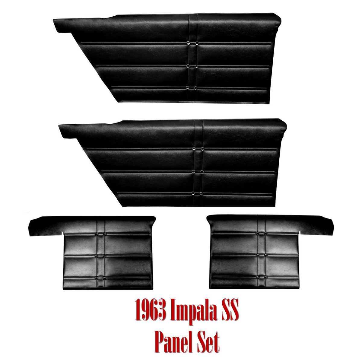1963 Impala Coupe SS Door & Quarter Panels Set in Your Choice of Color
