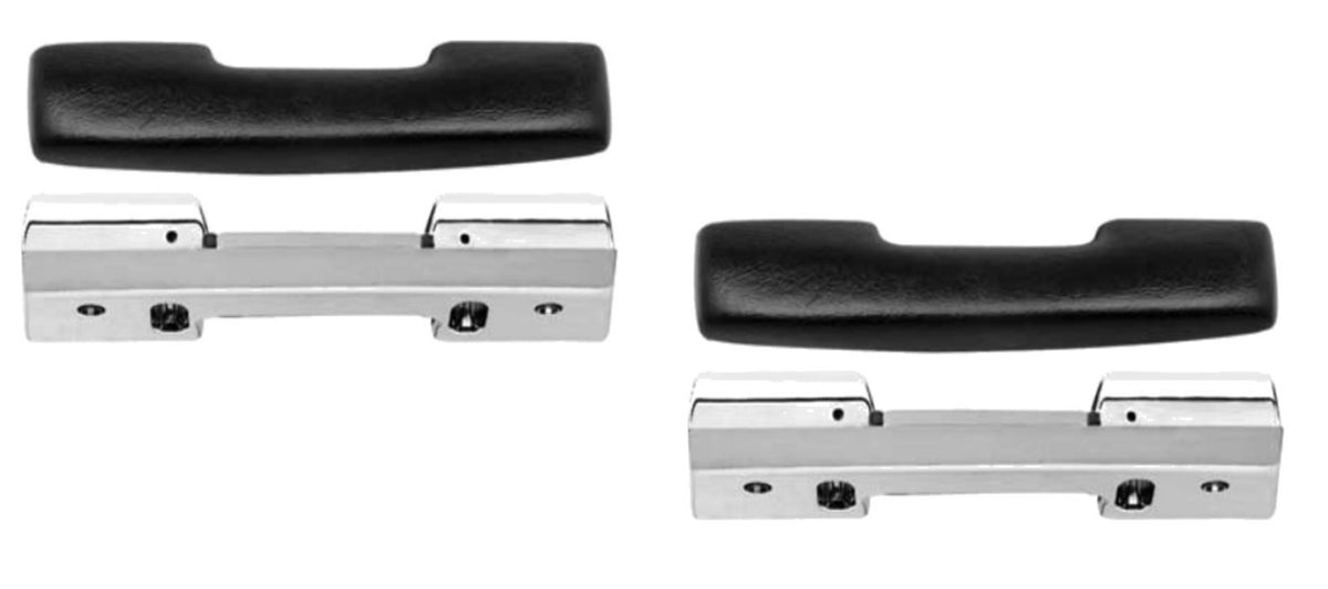 Camaro, Nova  Replacement Arm Rest Pad Set - Both Sides of Car - Black