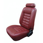 1981 - 92 Fox Body Mustang Ghia Hatchback Low Back Bucket Seat Upholstery -F/R