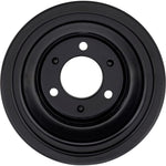 Black Steel Triple Groove Crankshaft Pulley BB 396 & 454 W/ Long Water Pump