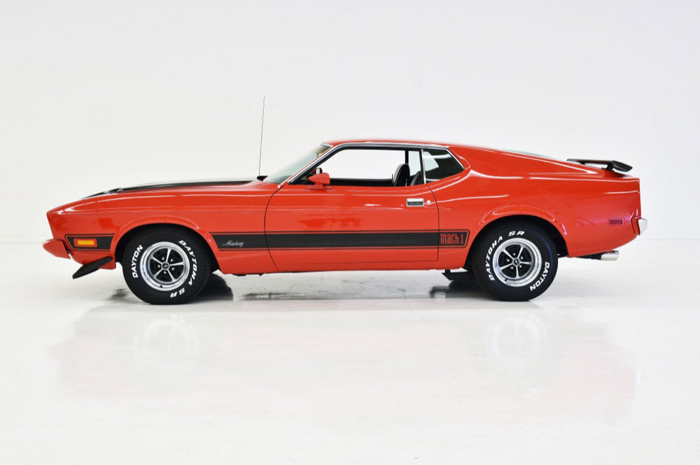 Bright Red Classic Console for 1965 - 73 Mustang by TMI 