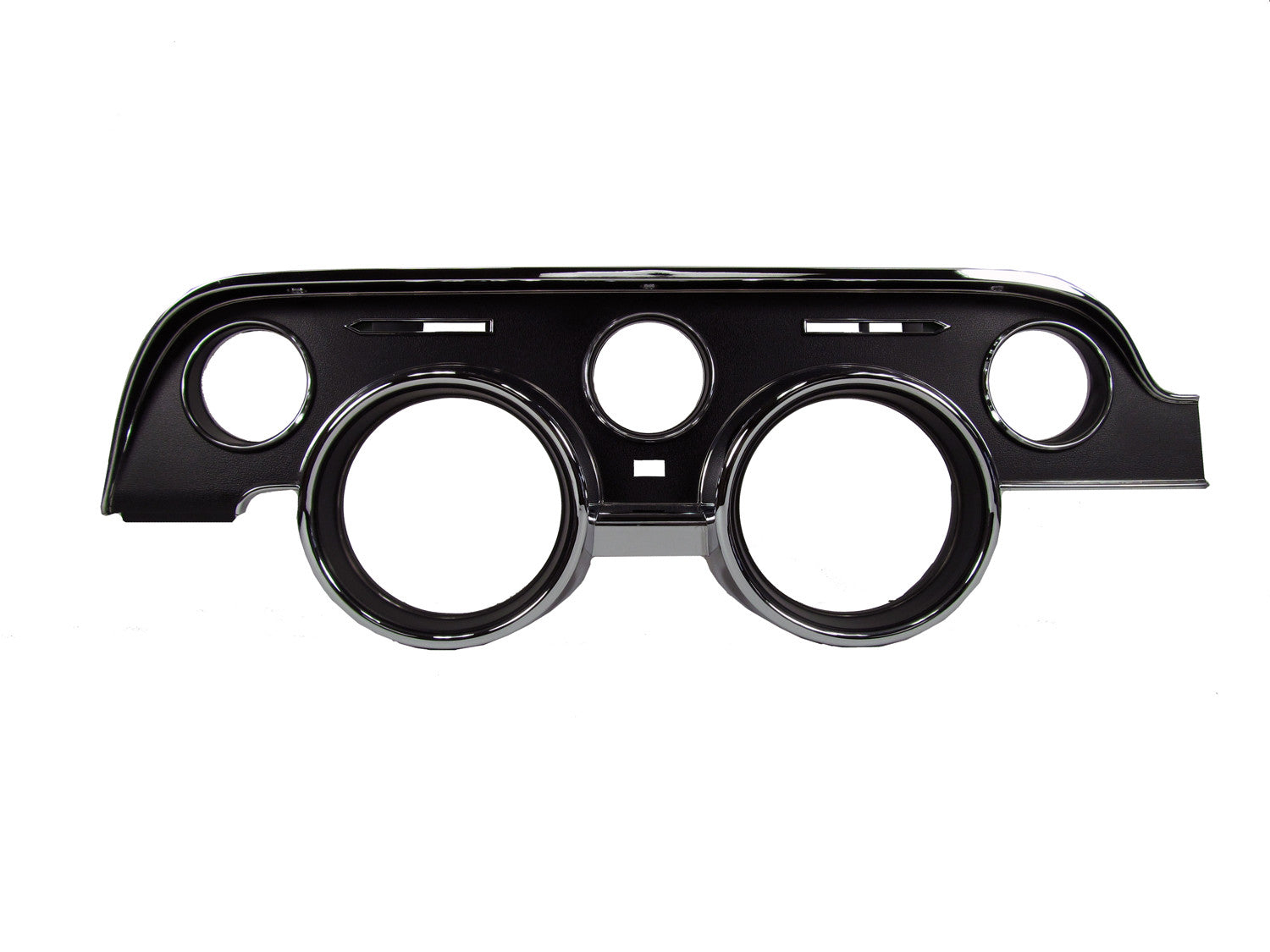 1968 Mustang Black Instrument Bezel - Camera Case Black by ACP
