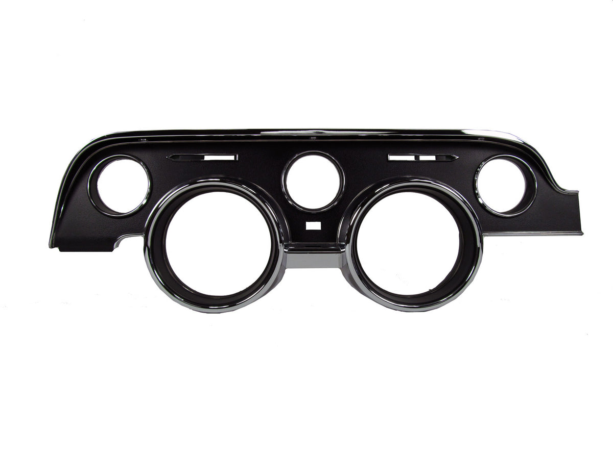 1968 Mustang Black Instrument Bezel - Camera Case Black by ACP