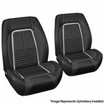 Sport R Deluxe w/White Stripe Bucket Seat Upholstery for 1967 Camaro