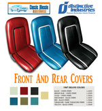 1967 Camaro Convertible Deluxe Front & Rear Seat Upholstery in Any Color (DI)