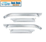Polished Aluminum Door Sill Plate Set- 1973-77 Chevy, GMC Std Cab Trucks *153293