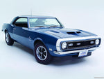 Camaro Bowtie Header and Trunk Emblem Pair - Stainless Steel - Peel & Stick