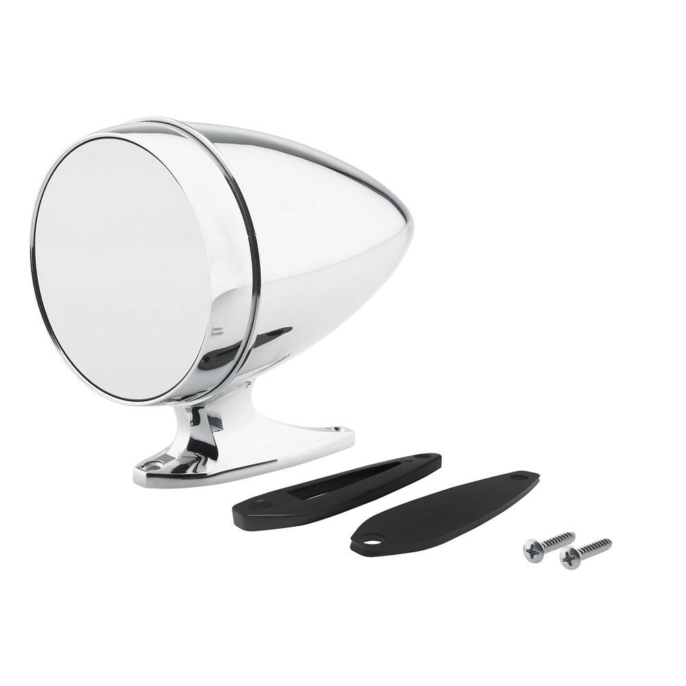 Universal Chrome Bullet Style Hotrod Muscle Car Side Mirror SHIPS FREE!!!