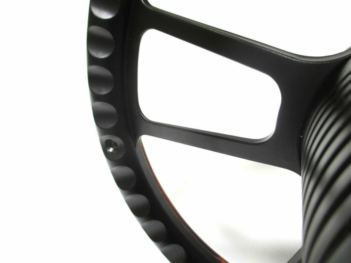 Custom Gray & Black Steering Wheel Kit 1995-2002 Chevy Full Size Trucks / Yukon