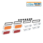 1969 Camaro,  Front/Rear Side Marker Light & Bezel Kit, Licensed GM Part
