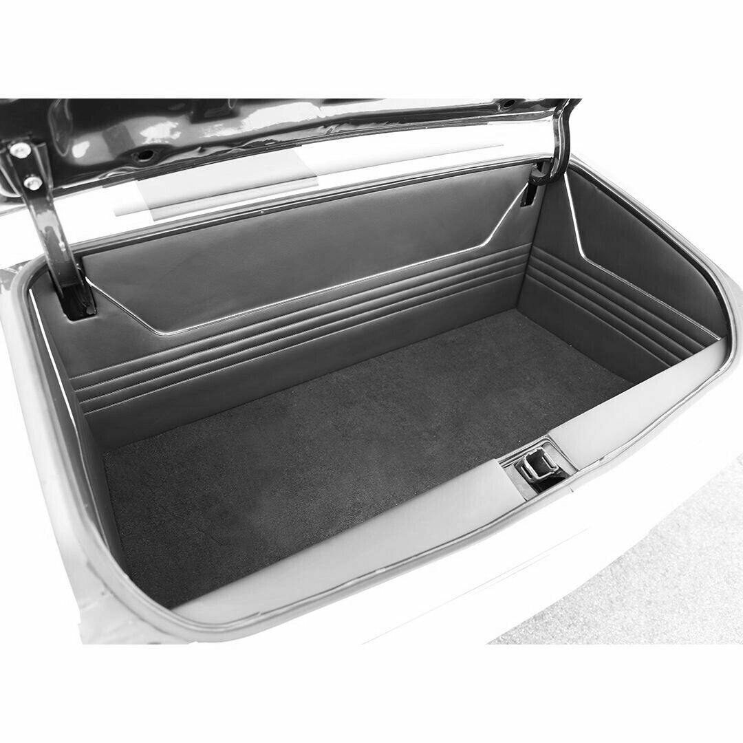 1968-79 Nova Trunk Kit fits Coupe,   GM Black by TMI