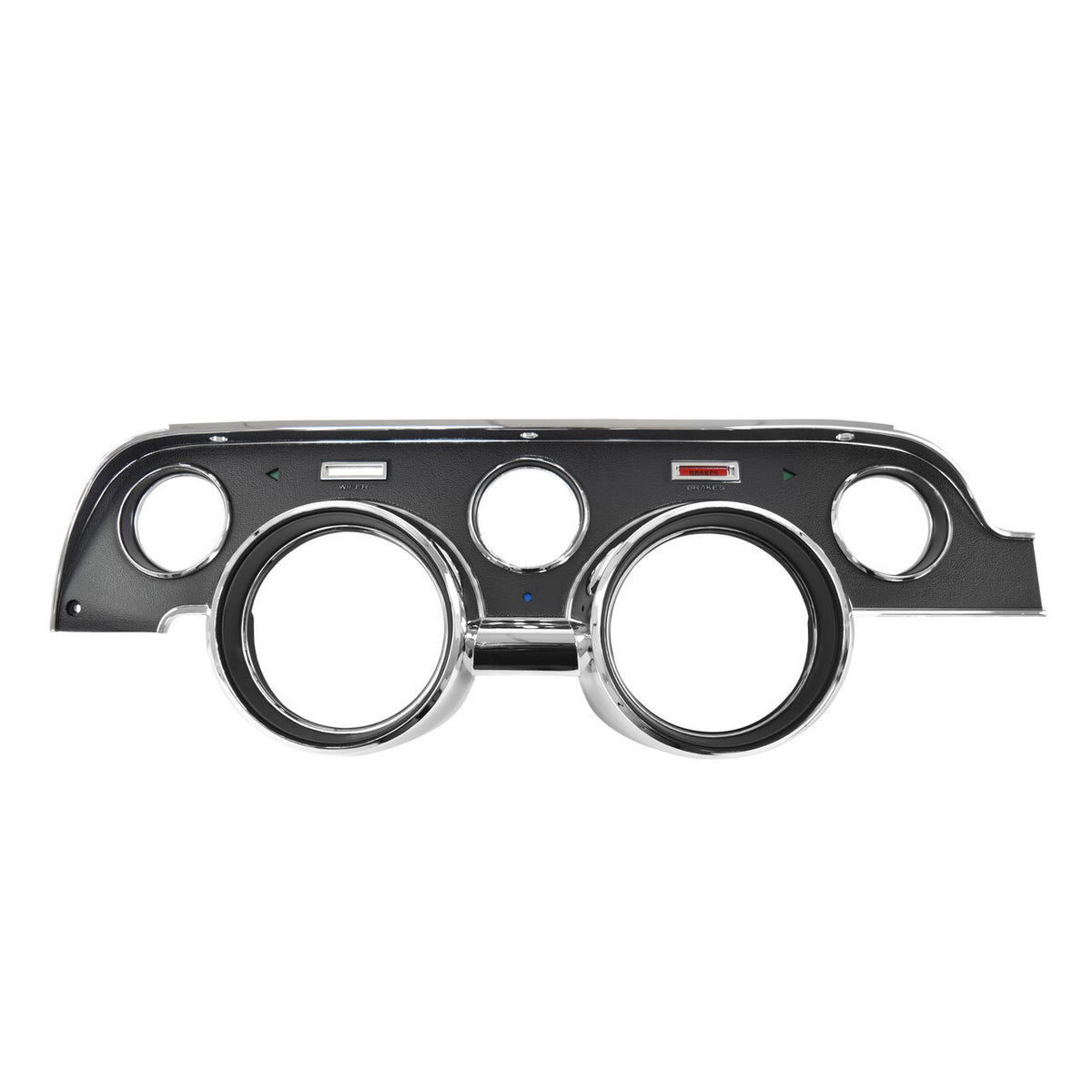 1967 Mustang Black Instrument Bezel - Camera Case Black by ACP