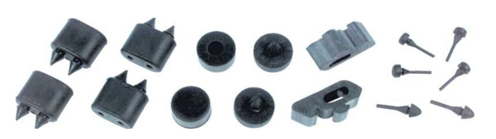 1967 - 68  Camaro 18-Piece Rubber Stopper Kit by OER