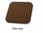 1965 - 73 VW Bug Convertible Rear Seat Upholstery - Any Color Basketweave Vinyl