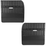 1955 - 1959 Chevy Truck Large Flat SPORT X Door Panels by TMI, Contrast Stitch