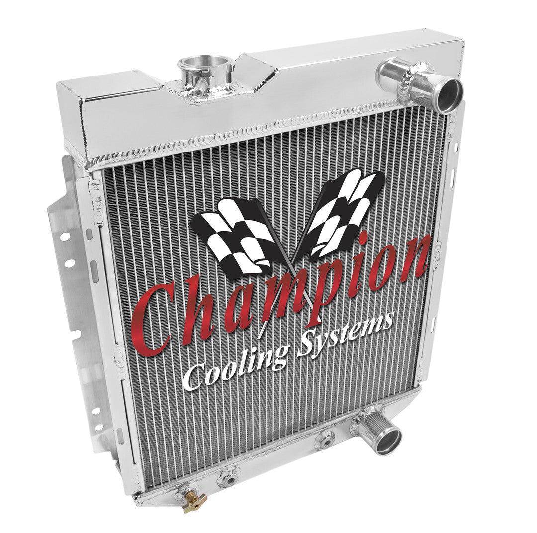 1964 1965 Ford Ranchero  CC259B Champion Three Row All Aluminum Radiator