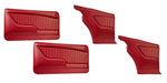 Sport II Molded Door & Quarter Panel Set - Red - for 1968 Camaro by TMI 