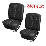 1958 - 64 Volkswagen VW Bug SPORT X Upholstery, Front + Foam - by TMI