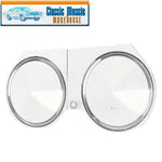 1967 Camaro & Firebird Replacement Dash Instrument Gauge Lens - OER 6459869