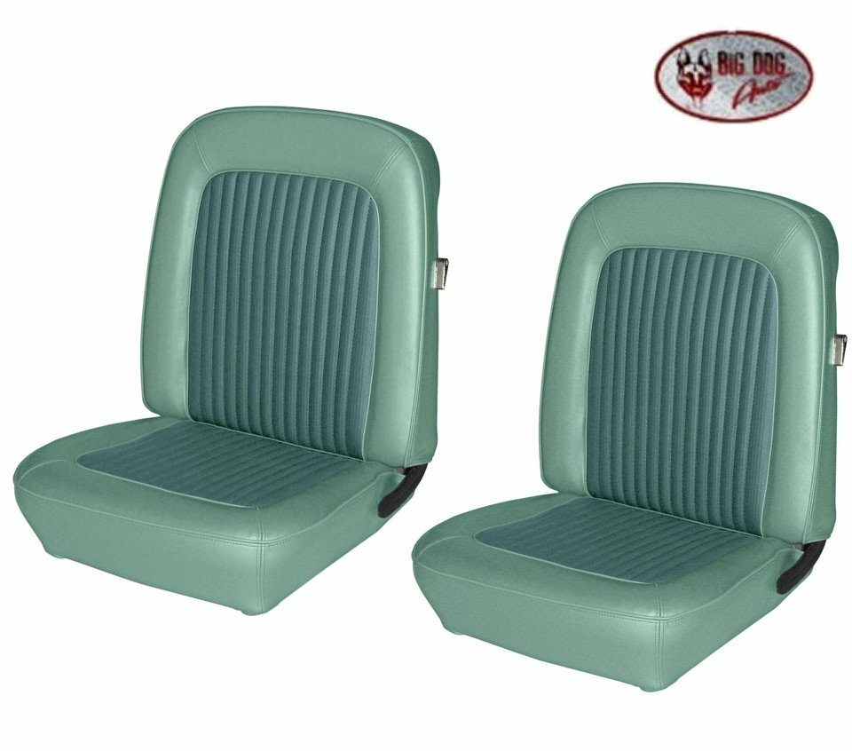 1968 Mustang Convertible Front & Rear Upholstery Set in ANY COLOR, by TMI in USA