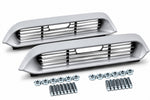1967-1968 Ford Mustang Hood Turn Signal Housings & Grille Inserts Pair LH RH