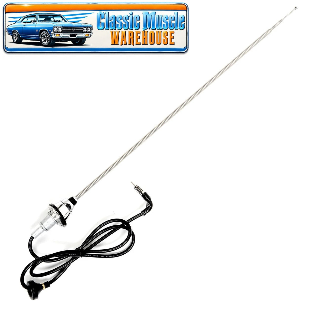 1964-1968 Ford Mustang 1967-1968 Mercury Cougar Radio Antenna Round Base