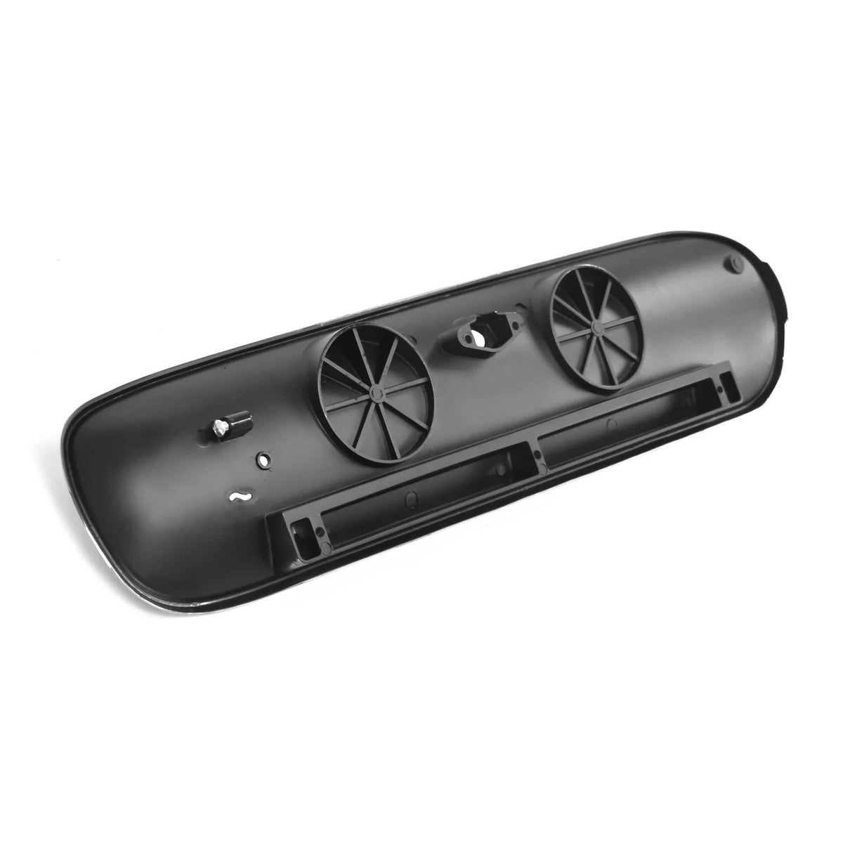 1965 Mustang Glove Box Door & Emblem, Standard Black Curved by ACP, Ships Free