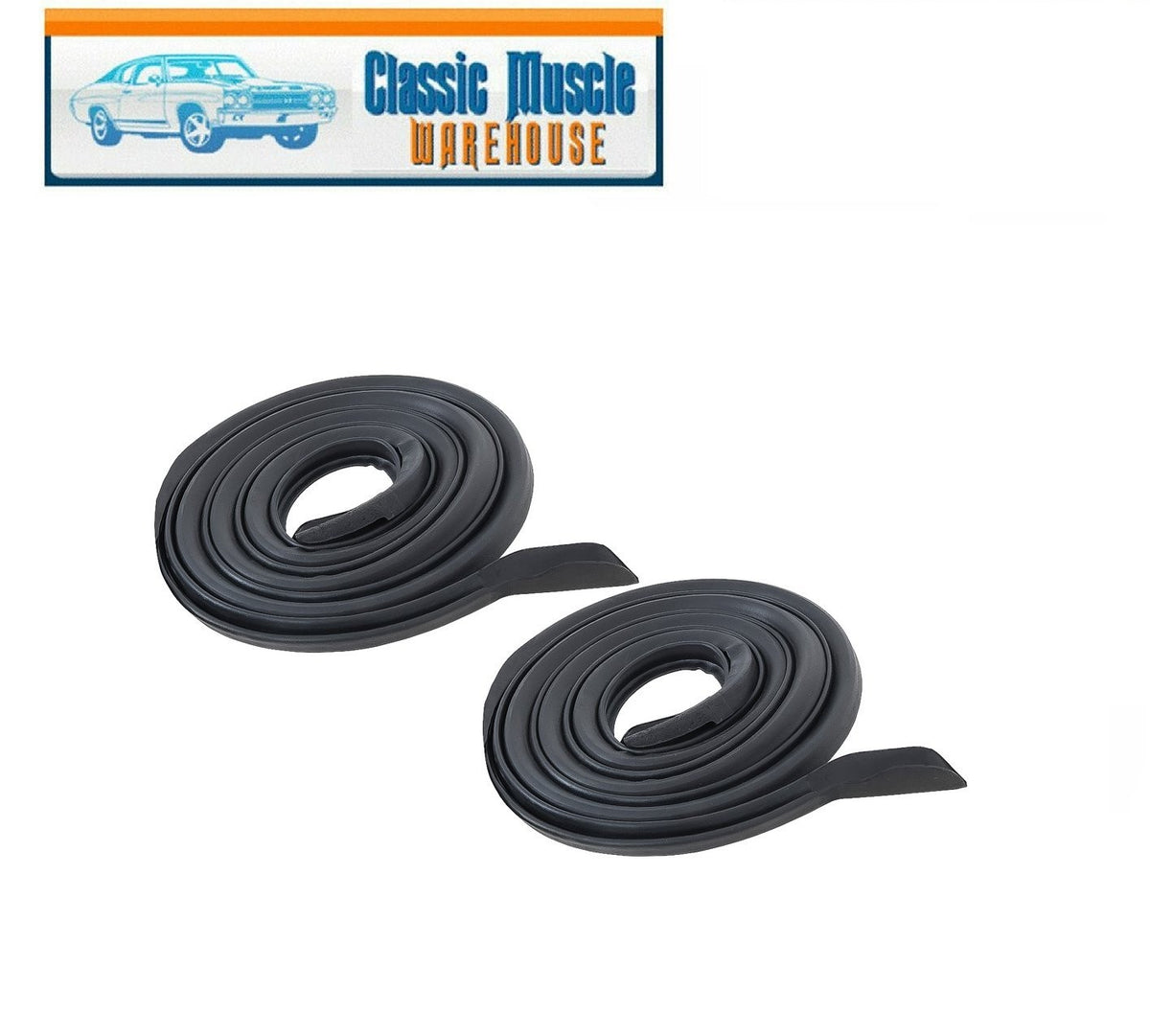 1965-66 Mustang Door Frame Weatherstrip Kit - 2 piece kit for Driver & Passenger