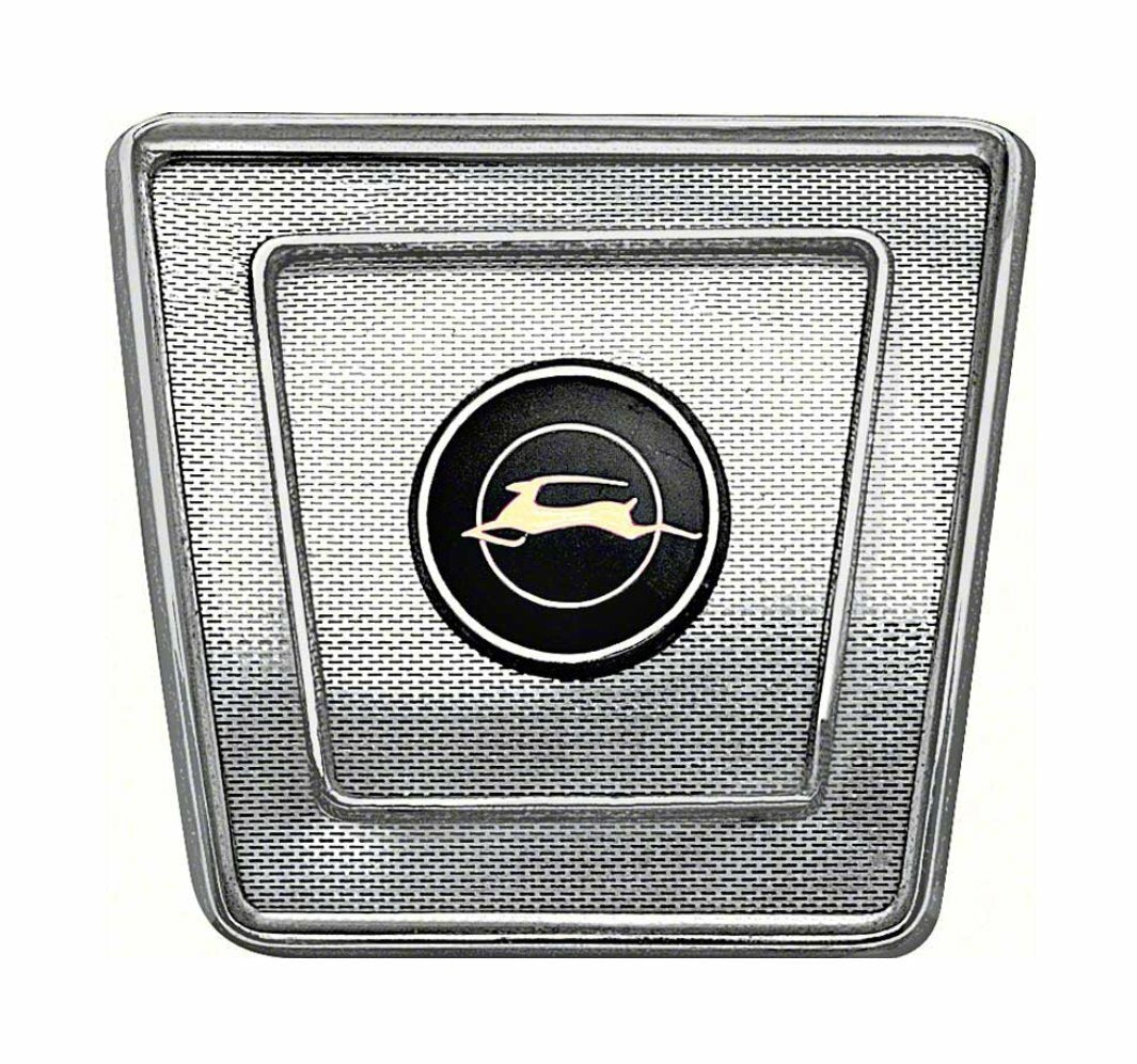 1965 -1967 Impala Coupe or Convertible Rear Seat Speaker Grill - Chrome - by OER