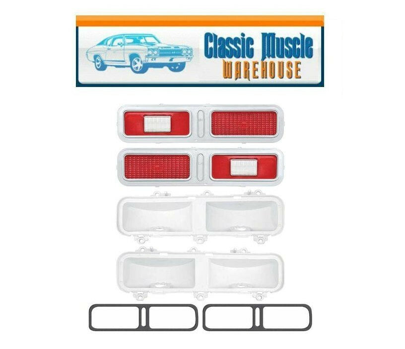 OER N17374 - 1973 & 1974 Chevrolet  Nova Tail Lamp Assembly KIT - Both Sides
