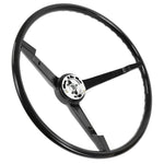1965 & 1966   Ford Mustang Factory 3 Spoke Black Wheel - Alternator System
