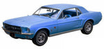 Replacement Arm Rest Pair for 1967 Mustang - Black - Both Driver & Passenger