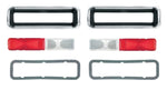 1967 Camaro STD Replacement Tail Light Kit, Bezels, Lens & Nuts Right & Left