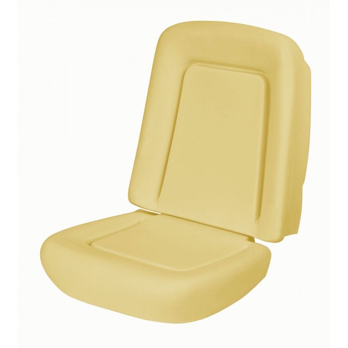 1967-68 Camaro Coupe Deluxe Front Seat Foam for Bucket Seat