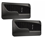 Sport XR Molded Door Panel Set - Black - for 1969 Camaro by TMI 