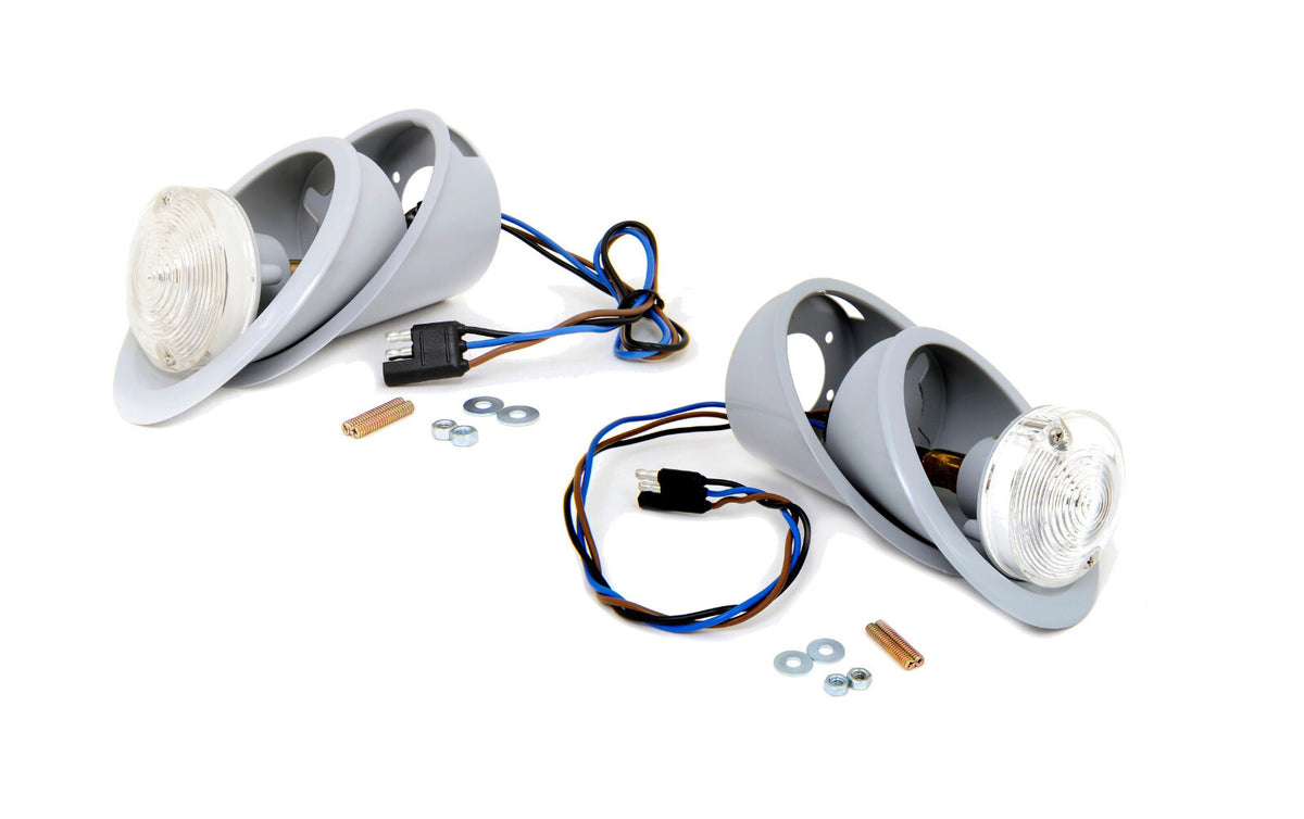1967-68 Mustang Replacement Parking Light Set -Right & Left Side of Car - ACP