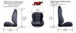 CUSTOM ORDER Complete SPORT R TMI Interior for 1967 Camaro Coupe, 48" Rear Seat