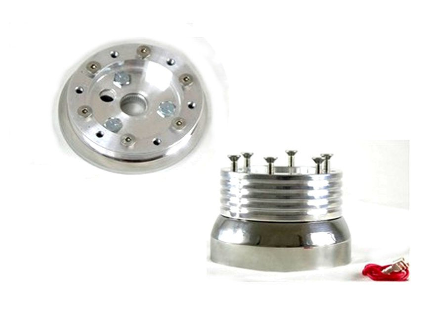 1961-1964 F Series Steering Wheel Adapter Six Hole for Nardi Polished Billet