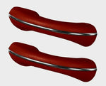 1958-67 Volkswagen VW Bug Arm Rests - For Right and Left Side,  Red
