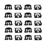 1965 1966 1967 1968 Ford Mustang 20 Piece Windshield Molding Trim Clip Set